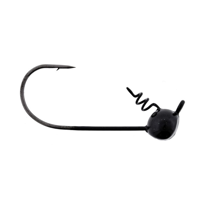 D&L Tackle Shakey Head|Black|Green Pumpkin|1/8oz|3/16oz|1/4oz