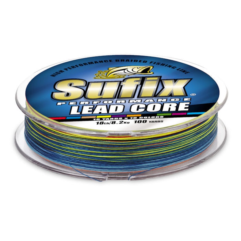 Performance Lead Core Line|Multicolored|12lb|15lb|18lb|27lb|36lb|200yds|600yds|100yds