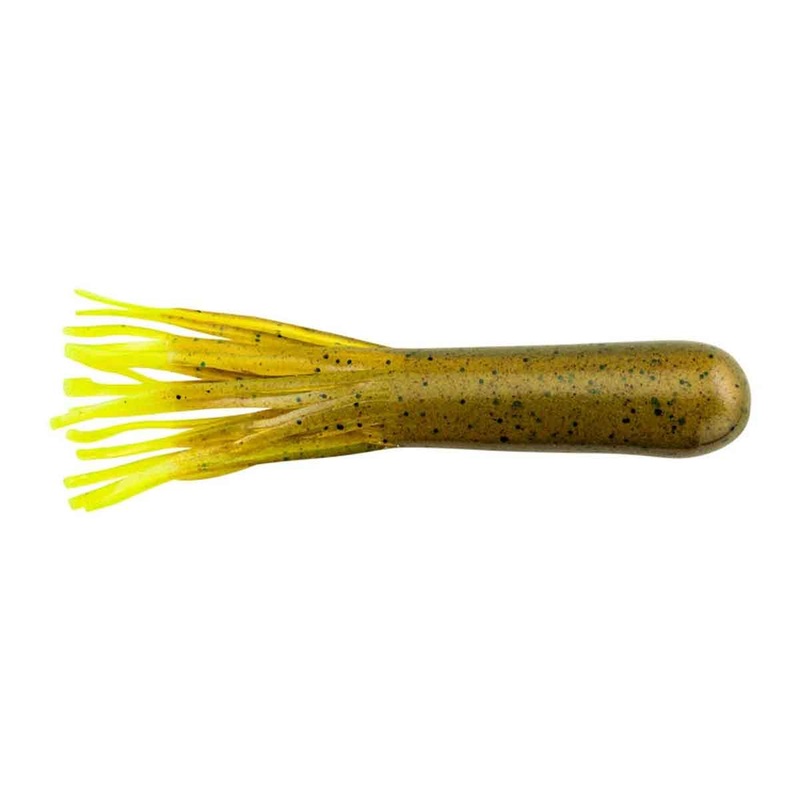 Berkley PowerBait Power Tube|Breen Green|Breen Green*|Green Pumpkin|Goby Magic|Goby Magic*|Lucky Penny|Smoke Gold|Watermelon Red|Watermelon Red*|Watermelon Vapor|White|2.5″|3.5″|4.5″