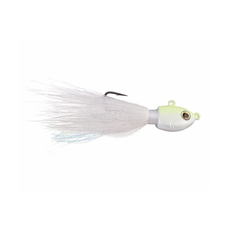Berkley Fusion19 Bucktail Jig|Black*|Blue White*|Chartreuse*|Olive*|Pink|White|White Chartreuse|White Glow*|1/8 oz|1/4 oz|3/8 oz|1/2 oz|3/4 oz|1 oz