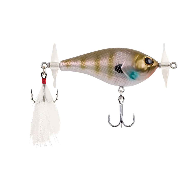 Berkley Spin Bomb|MF Frog|Danald|Ghost Bluegill|MF Bluegill|Black Chrome|60