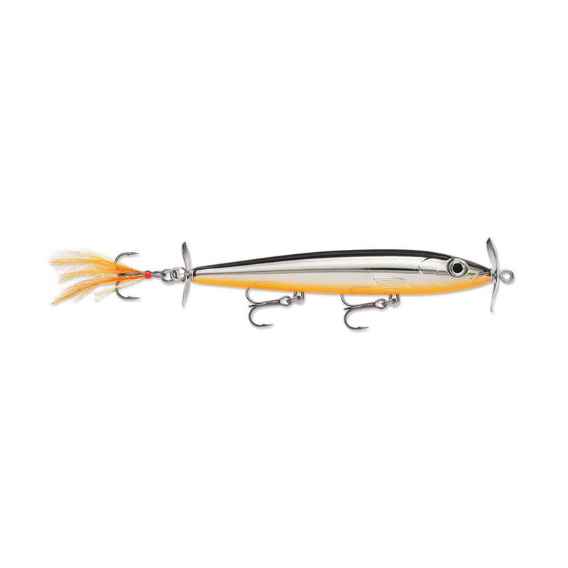 Rapala X-Rap Prop|Black Chrome Orange|Florida Gold|Gold Olive|Hot Tiger|Moss Back Shiner|Pearl Grey Shiner|Silver|Yellow Perch|11