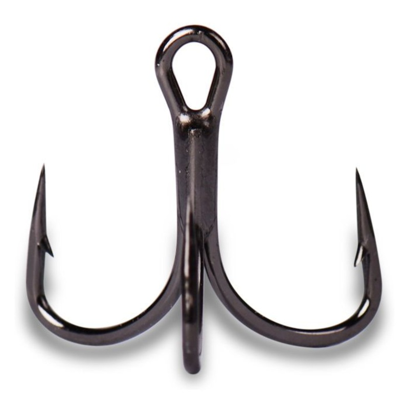 Mustad Black Nickel KVD Elite Triple Grip 1x Strong 2x Short Treble Hook