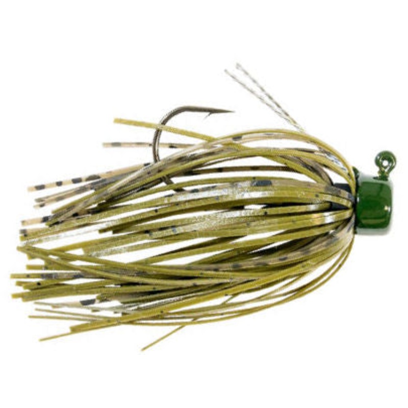 ShroomZ Micro Finesse Jig_Green Pumpkin
