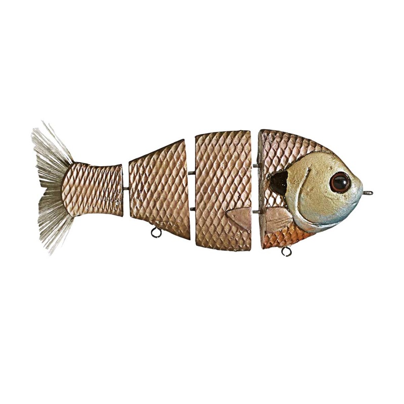 Mike Bucca Bull Gill Swimbait|Gill|Bone|5″|6″|Slow Sink