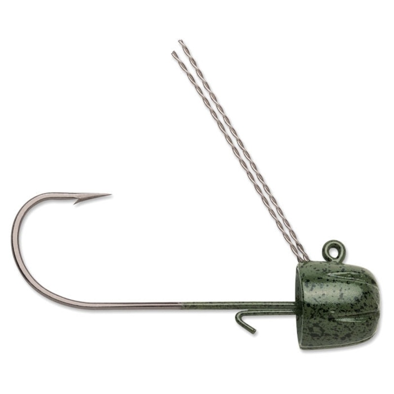 Finesse Weedless Jig_Green Pumpkin