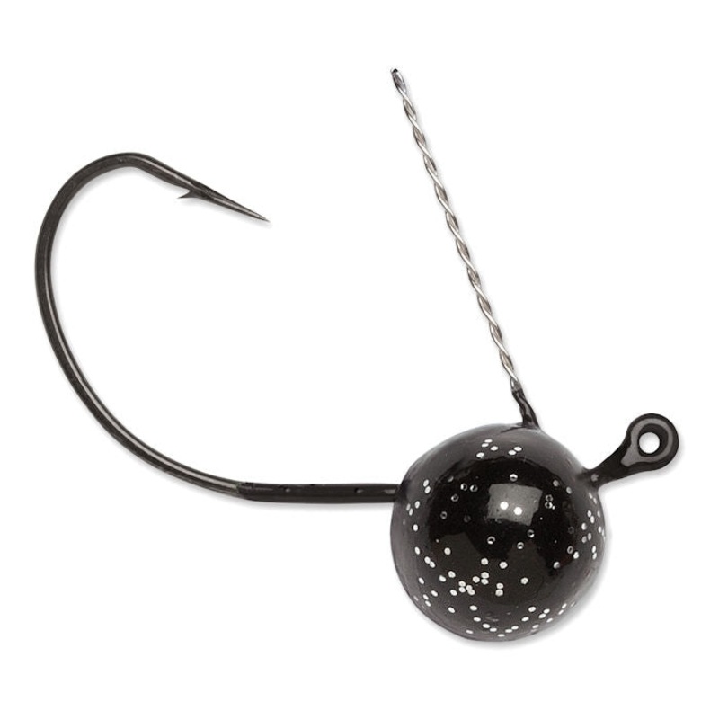 Ike Approved Wacky Weedless Jig_Black