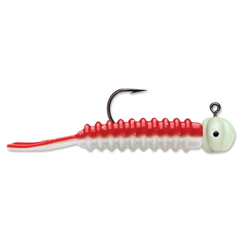luv-bug-jig-red-pearl-glow-1-16-oz-1-32-oz_1 Luv Bug Jig_Red Pearl Glow*|1/16 oz|1/32 oz