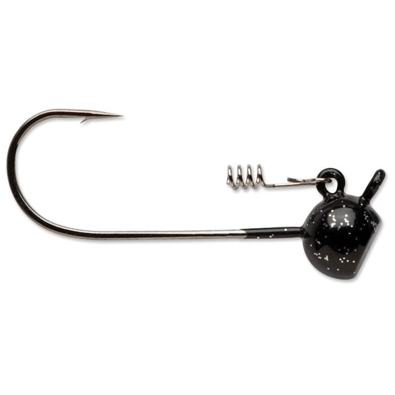 Stand Up Shaky Head Jig_Black|1/4 oz|1/8 oz|3/16 oz