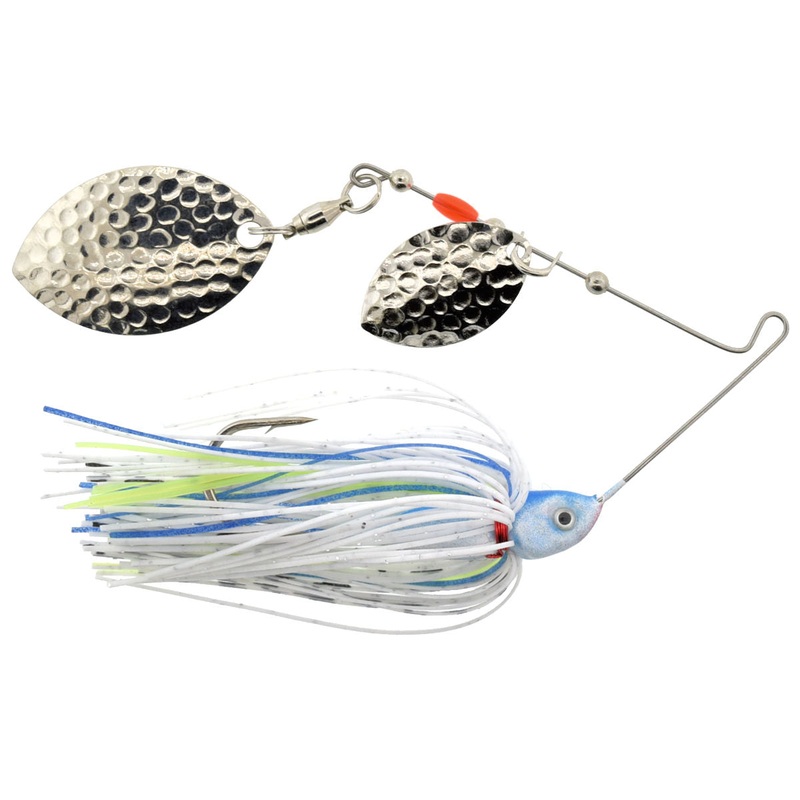 Double Turtle Back Hidden Head Spinnerbait_Sexy Shad*