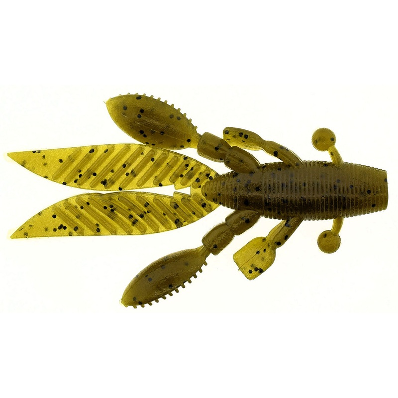 Flappin Hog_Green Pumpkin Black Flake