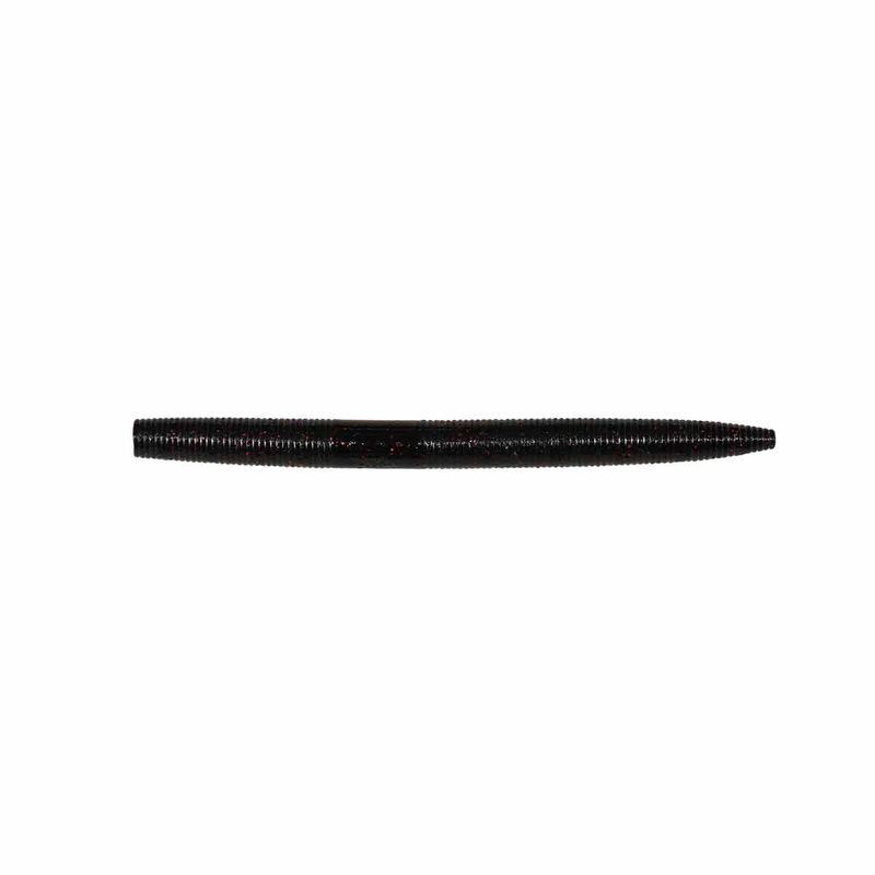 Lunker Log_Black Red Flake|4″|5″|6″