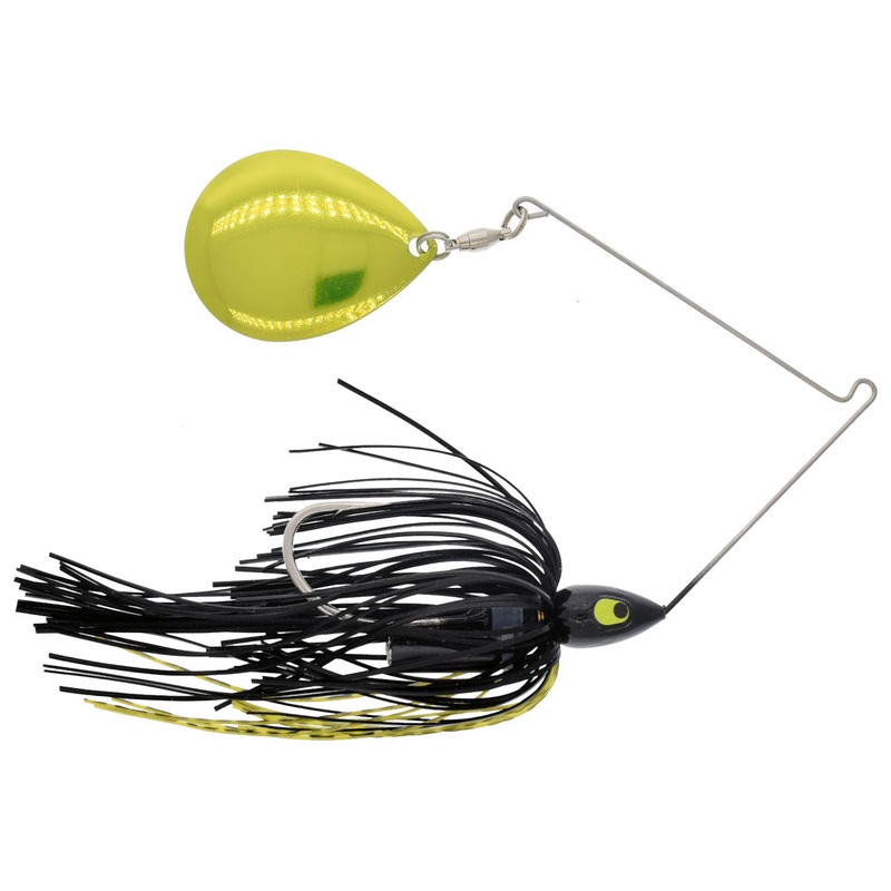 c-night-time-spinnerbait-black-chartreuse-chartreuse-blade_1 C Night Time Spinnerbait_Black Chartreuse/Chartreuse Blade