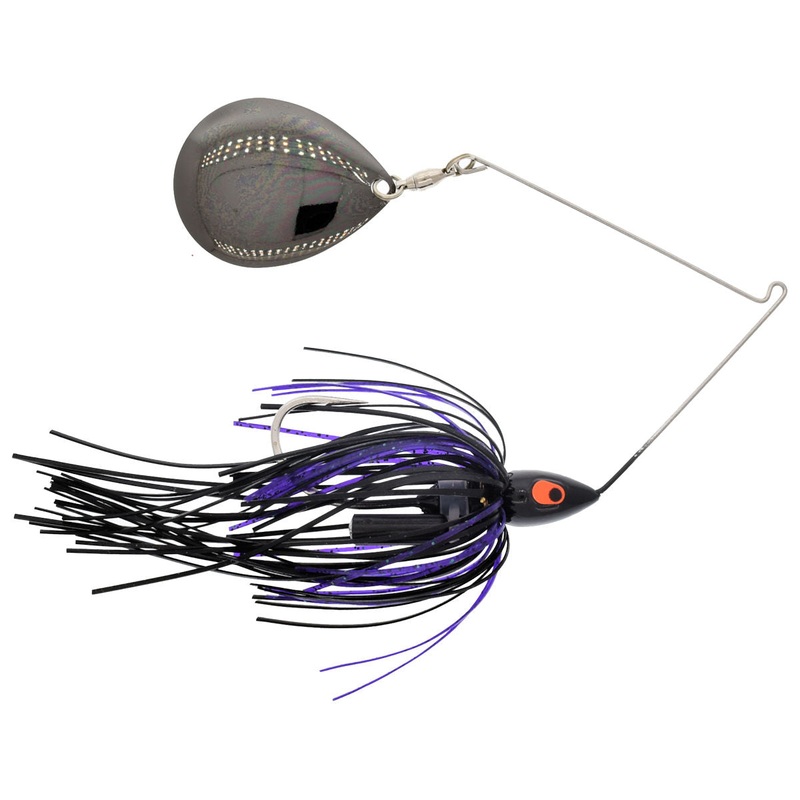 c-night-time-spinnerbait-black-purple-black-blade_1 C Night Time Spinnerbait_Black Purple/Black Blade