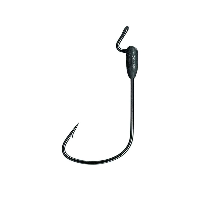 Mustad Impact Soft Plastic Hook – Weighted*