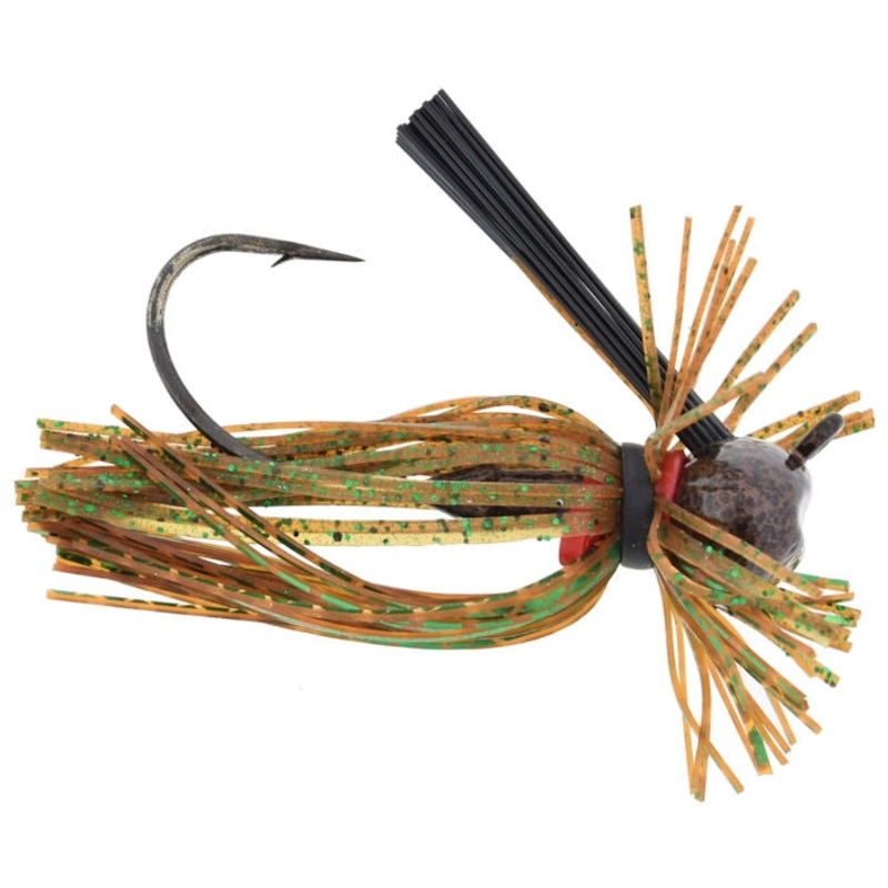Finesse Football Jig_Green Pumpkin Flash