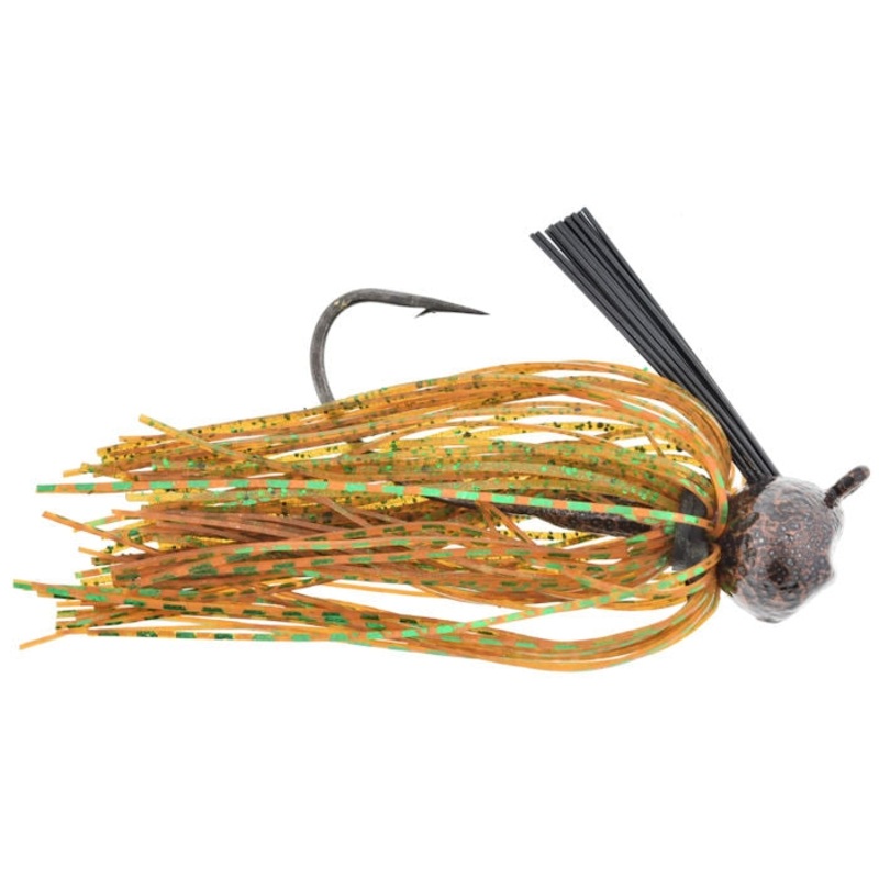 Football Jig_Green Pumpkin Flash*