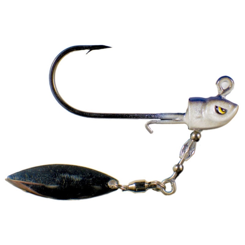 Tungsten Trokar Thunder Spin_Albino Shad