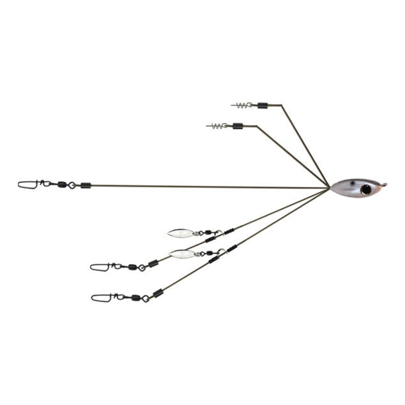 BFL SmackDown Perfection Rig_Shad – Nickel Blades