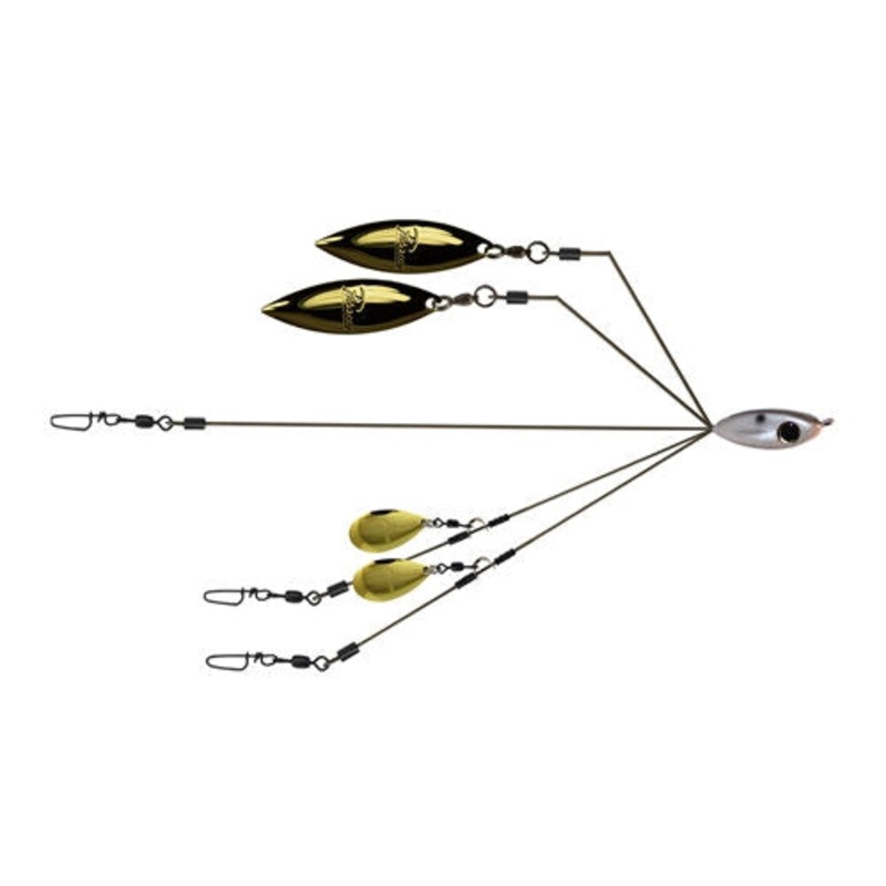 BFL SmackDown Rig_Shad – Gold Blades