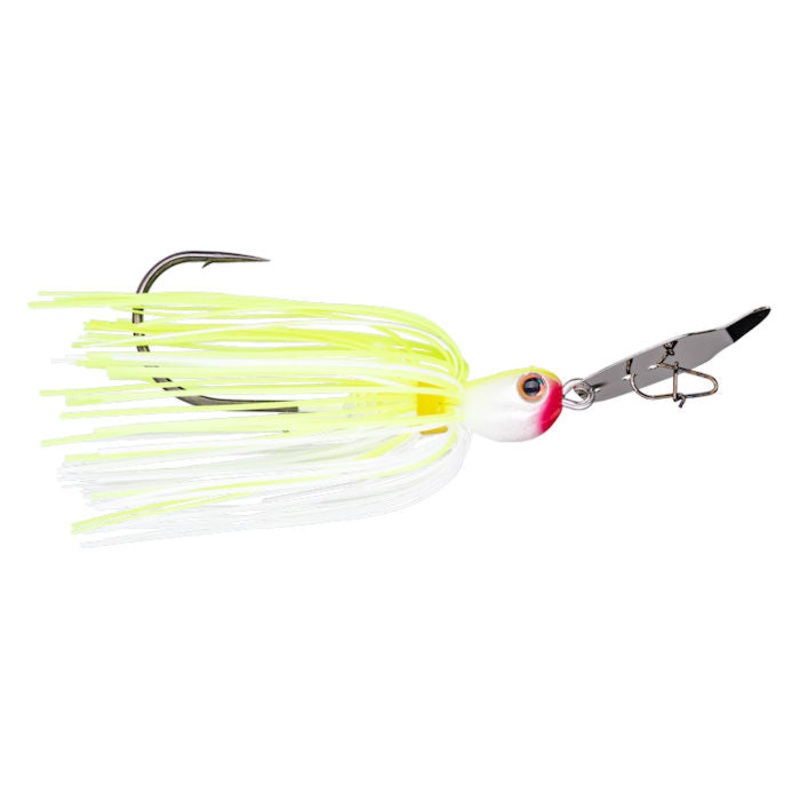 Thunder Cricket Vibrating Jig_Chartreuse White