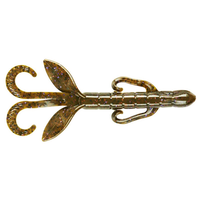 Christie Critter_Green Pumpkin Purple Flake