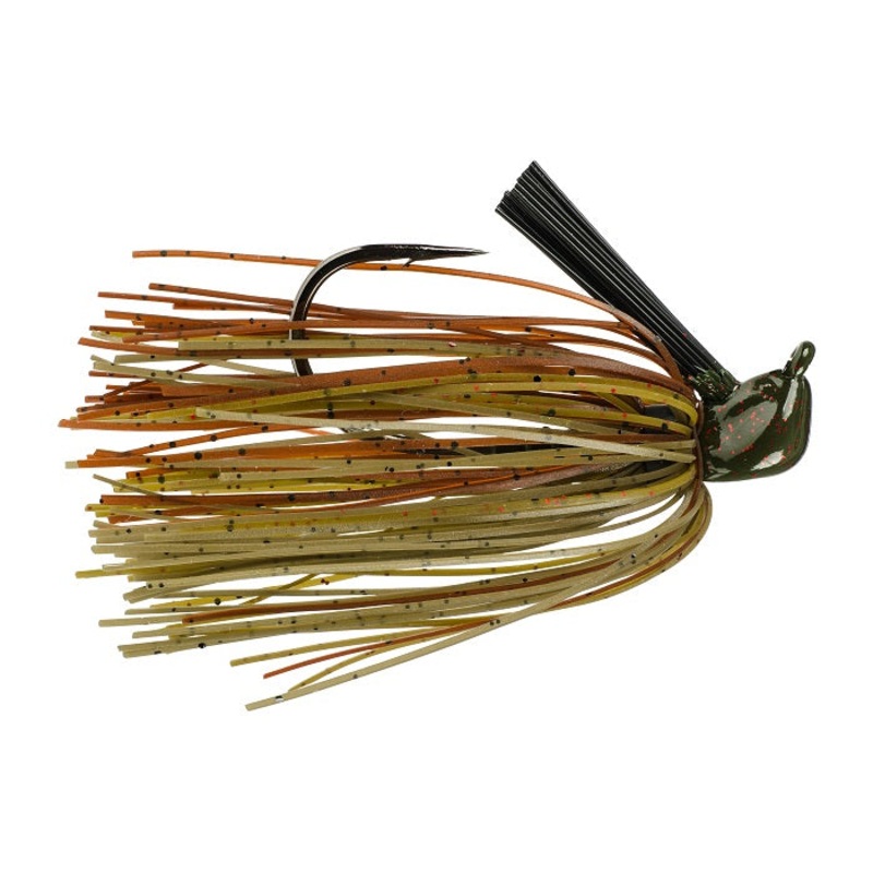 Tour Grade Skipping Jig_Green Pumpkin Craw