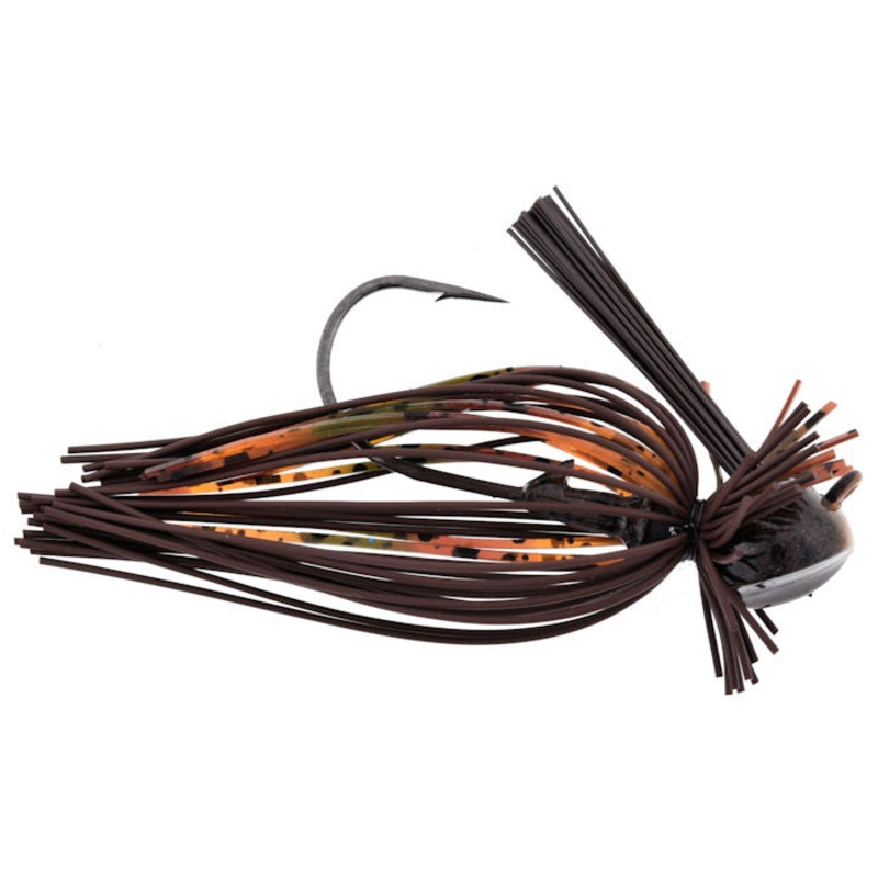 Itty-Bitty Living Rubber Finesse Jig_Brown Craw