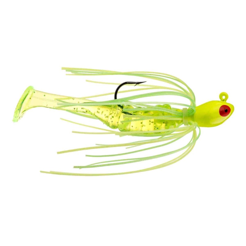 Mr. Crappie Krappie Kicker Swim Jig_Electric Lime*
