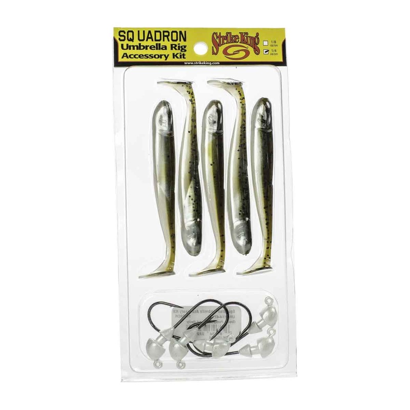 Squadron Umbrella Rig Kit_Green Pumpkin Pearl Belly