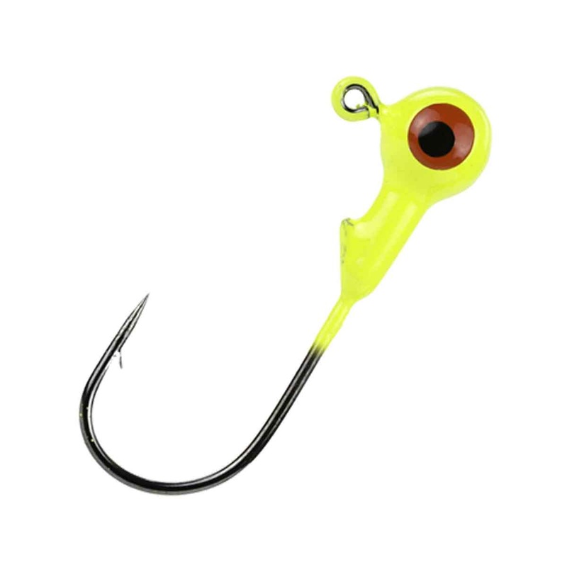 Mr. Crappie Jig Heads_Chartreuse