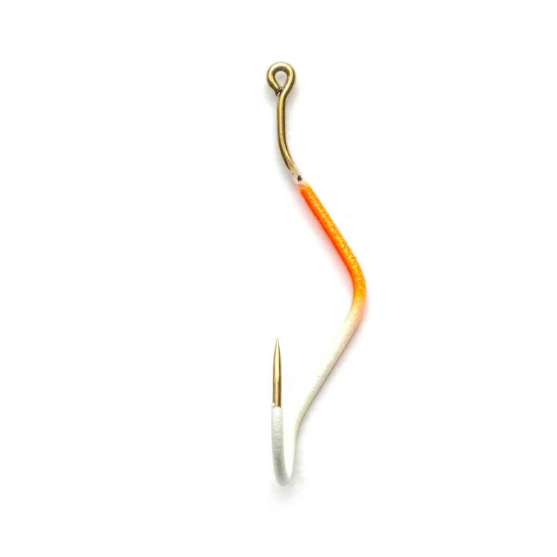 Slow Death Aberdeen Hook Special Bent Shank_Orange Glow