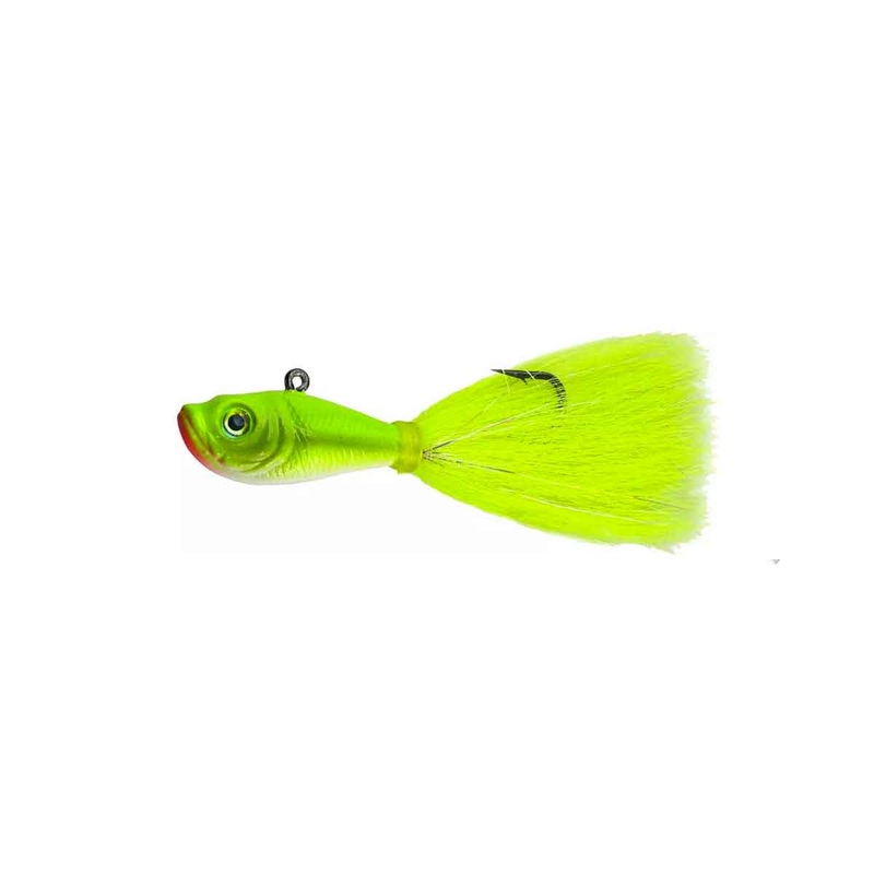 Bucktail Jig_Crazy Chartreuse|1/4 oz|1/2 oz