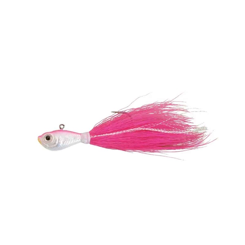 Bucktail Jig_Pink|1/4 oz|3/8 oz|1/2 oz|3/4 oz|1 oz