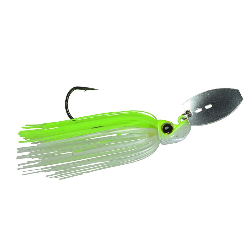 Shock Blade Pro_Chartreuse White/Nickel Blade*