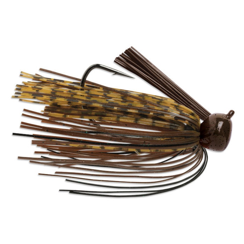 weedless-football-jig-pumpkin-brown-black_1 Weedless Football Jig_Pumpkin Brown Black*