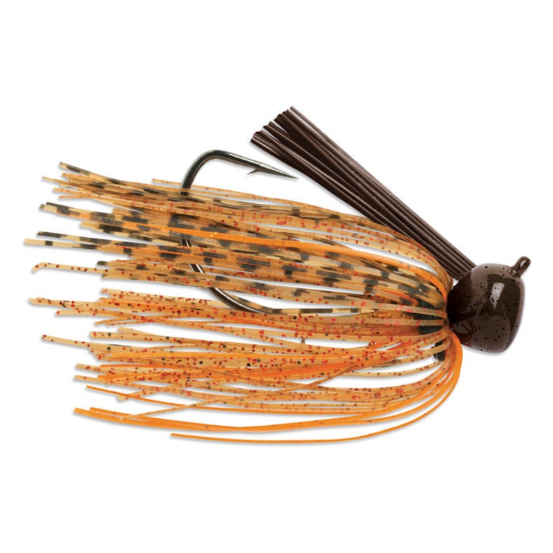 Weedless Football Jig_Pumpkin Orange*
