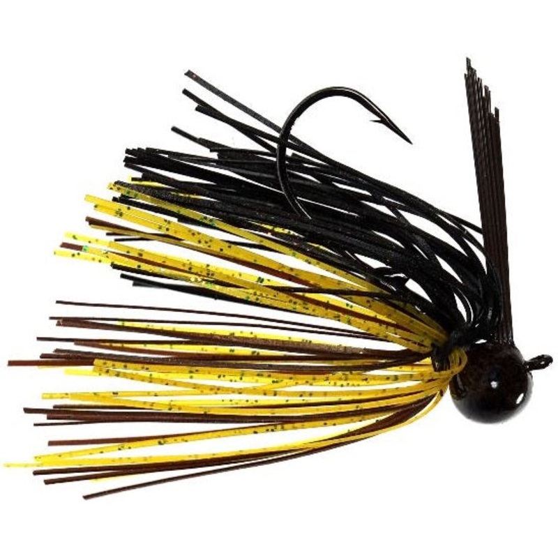 Football Jig_Black/Brown/Amber*