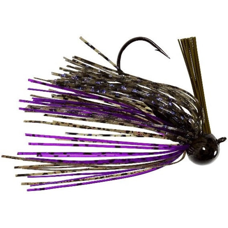 Football Jig_Green Pumpkin Purple*